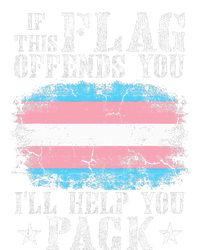 If This Flag Offends You Rainbow Pride Sweatshirt Cinch Pack Bag