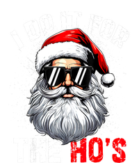 Xmas Santa Face I Do It For The Hos Funny Inappropriate Christmas Gift T-Shirt