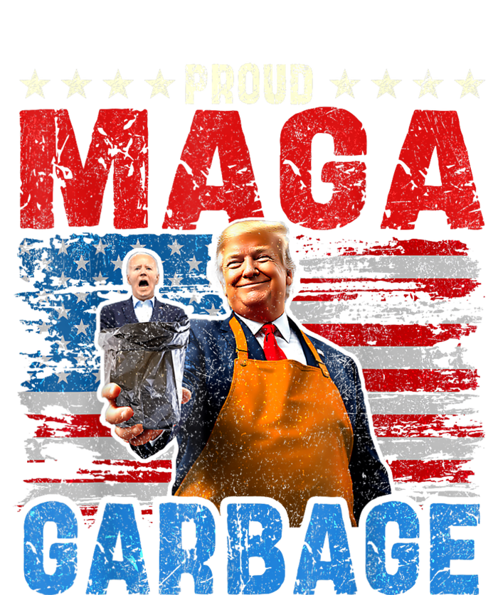 Proud Maga Garbage Trump Vance 2024 Supporter Toddler Sweatshirt