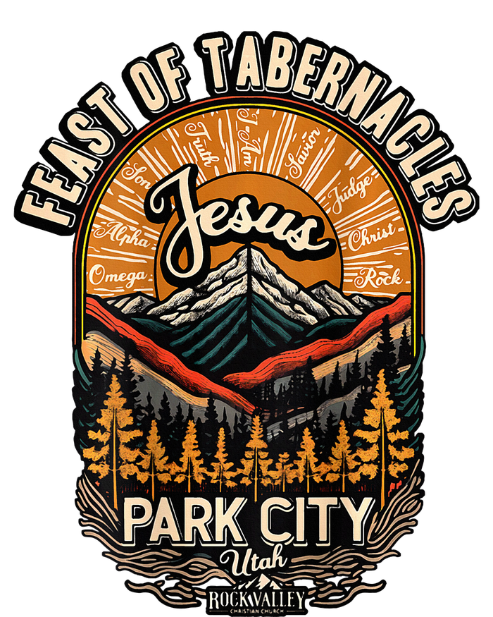 Feast Of Tabernacles Park City Utah Rock Valley Christian Womens California Wash Sweatshirt