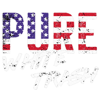 Redneck  American Flag Usa Pure White Trash T-Shirt