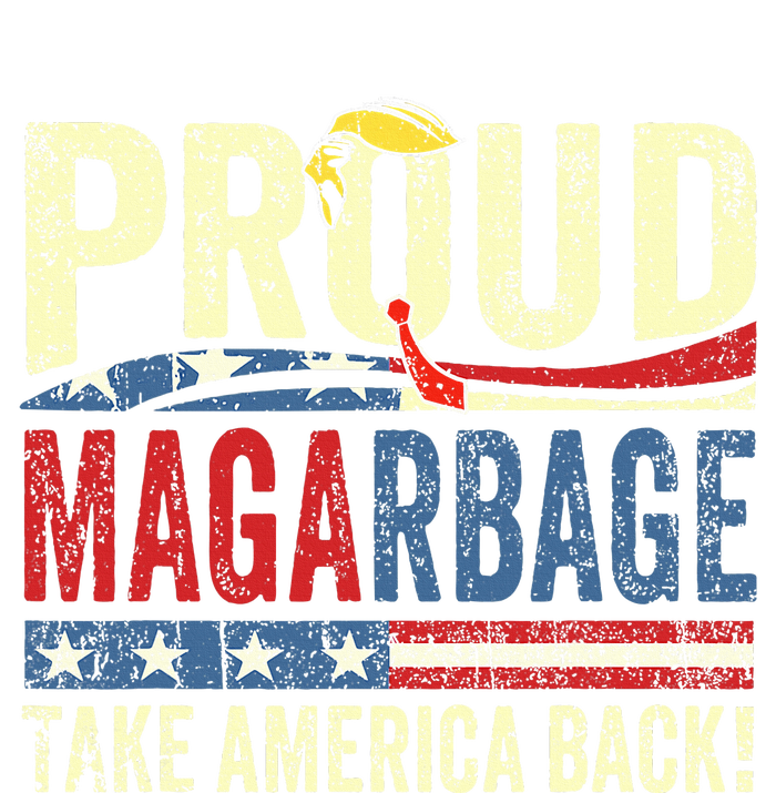 Proud Maga Garbage Trump Supporter Cooling Performance Long Sleeve Crew