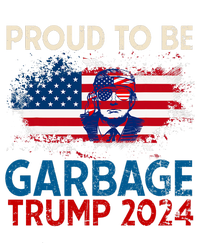 Trump 2024 Election Proud To Be Garbage Vote Trump Presiden Ladies Long Sleeve Shirt