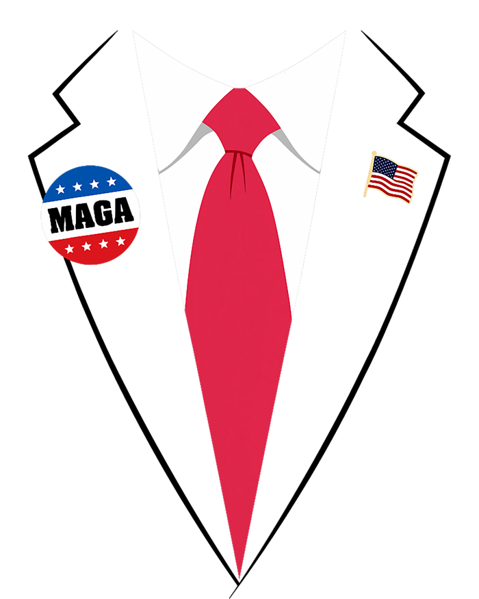 Trump Costume President Trump Suit Maga Halloween T-Shirt