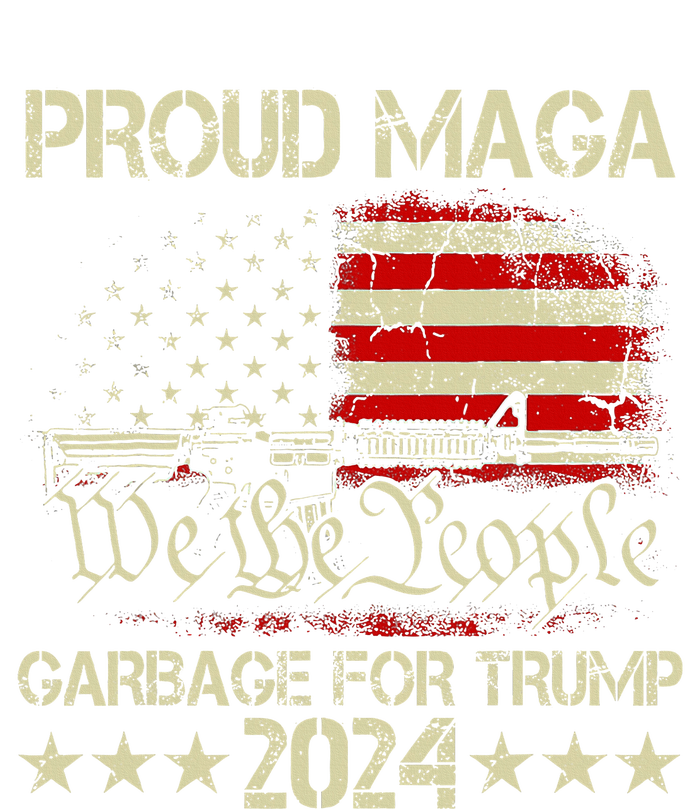 Proud Maga Garbage Votetrump 2024 Trump Supporter Garbage T-Shirt