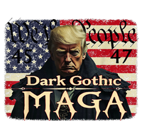 Dark Gothic Maga Trump 2024 For President Vote Trump 45 47 Women's Perfect Tri Rocker Tank