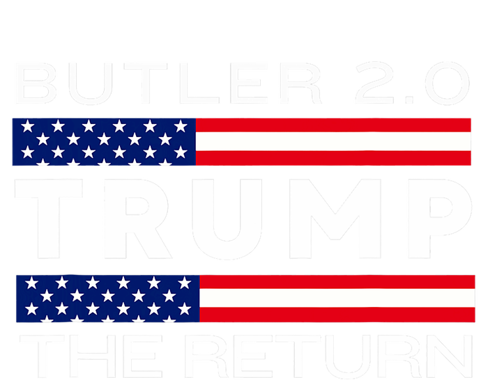 Trump Returns Butler Rally Fight Trump Elon Butler Rally 2.0 Cropped Pullover Crew