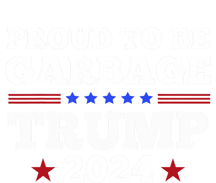 Trump 2024 Proud To Be Garbage Presidential Election Ladies PosiCharge Competitor Racerback Tank