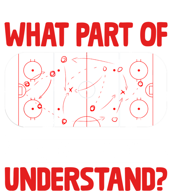 Funny What Part Of Hockey DonT You Understand Hockey Player Cool Gift Valucap Bio-Washed Visor