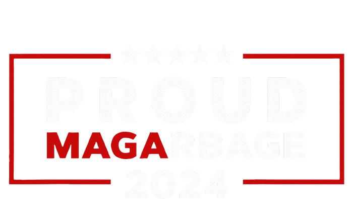 Proud Maga Garbage Trump Supporter Kids Sweatshirt