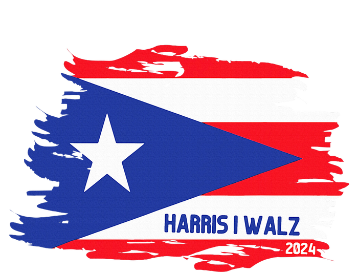 Puerto Ricans For Kamala Harris 2024 Short Acrylic Beanie