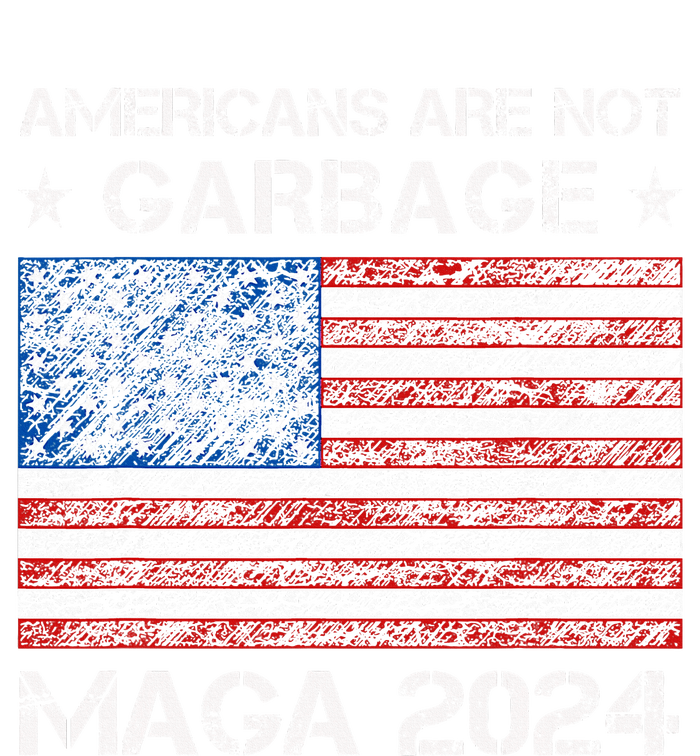 Americans Are Not Garbage Maga 2024 Trump Vance Cooling Performance Long Sleeve Crew