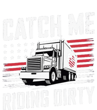 Catch Me Riding Dirty Trump Garbage 2024 Toddler Long Sleeve Shirt