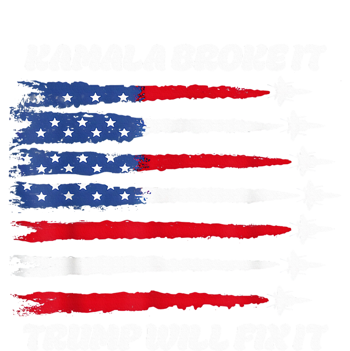 Harris Broke It Trump Will Fix It Kamala Broke It Trump 2024 Doggie Tank