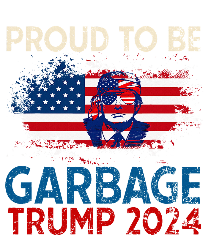 Trump 2024 Election Proud To Be Garbage Vote Trump Presiden City Backpack