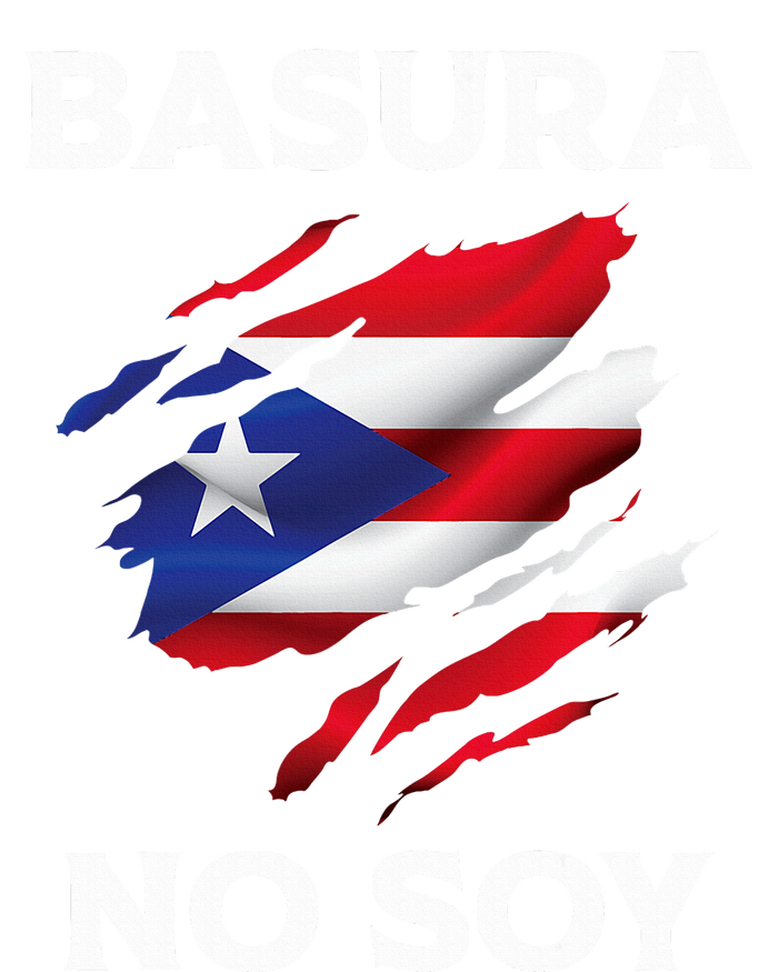 Basura No Soy Puerto Rico Flag Boricua T-Shirt