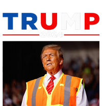 President Trump Garbage Truck Worker Vest Maga 2025 Tank Top