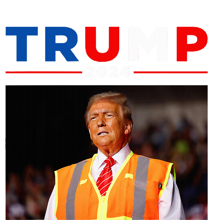 President Trump Garbage Truck Worker Vest Maga 2025 Tank Top