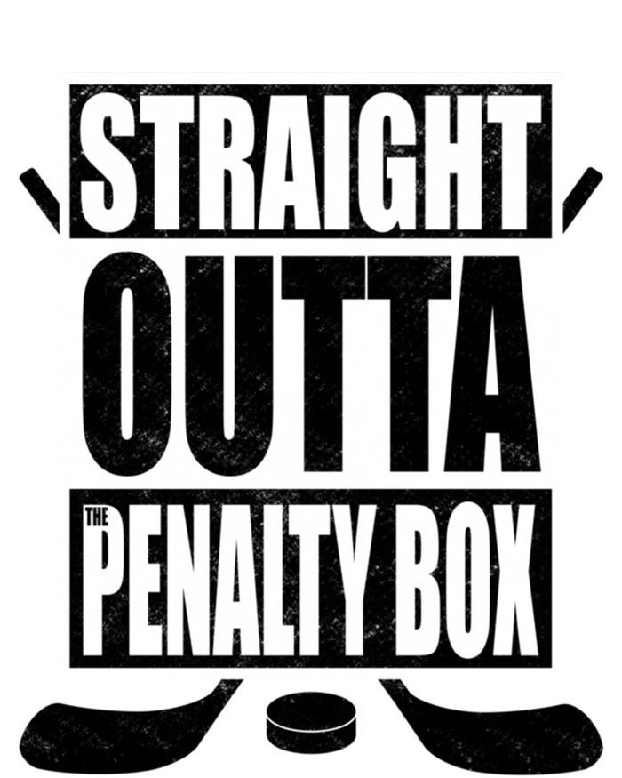 Hockey EnthusiastS Straight Outta The Penaltybox Design Funny Gift T-Shirt