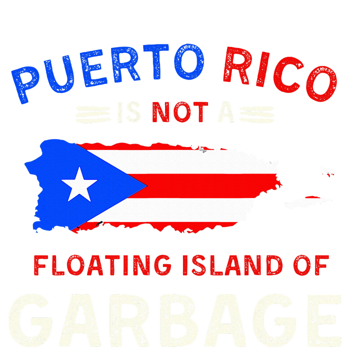 Puerto Rico Is Not A Floating Island Of Garbage Snapback Five-Panel Rope Hat