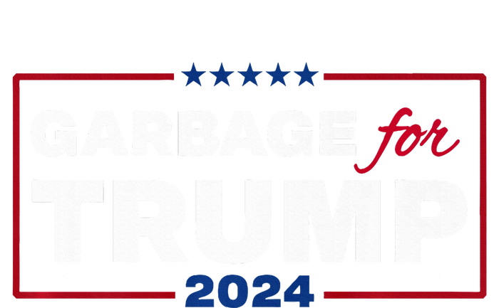 Garbage For Trump 2024 We Are Not Garbage Vote Trump Premium Mousepad