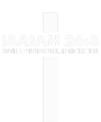 Isaiah 263 Modern Christian Religious Cross Minimalist T-Shirt