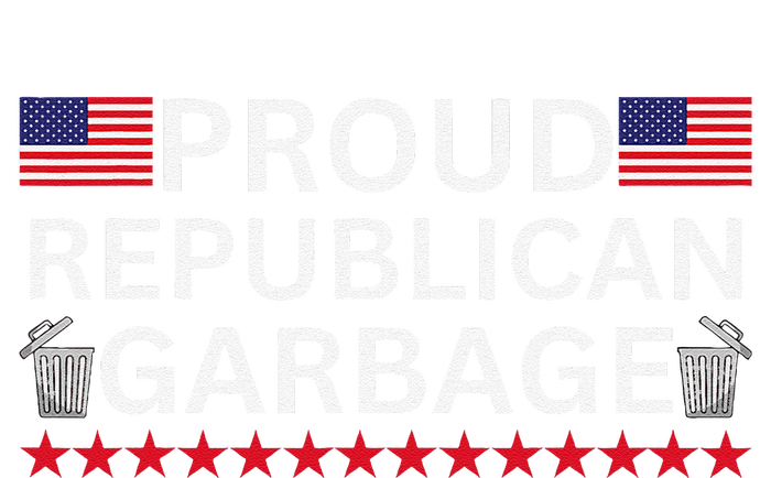 Proud Republican Garbage Support Election Graphic Sustainable Beanie