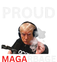 Proud Maga Garbageproud To Be Garbage Trump Supporters Cooling Performance Crew T-Shirt