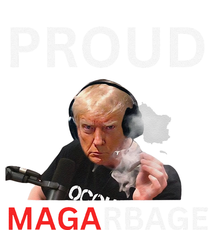 Proud Maga Garbageproud To Be Garbage Trump Supporters Cooling Performance Crew T-Shirt