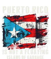 Puerto Rico Is Not A Floating Island Of Garbage Flag Zip Tote Bag