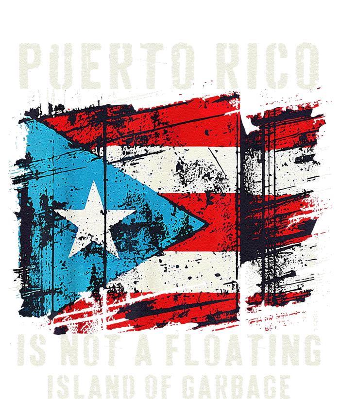 Puerto Rico Is Not A Floating Island Of Garbage Flag Zip Tote Bag