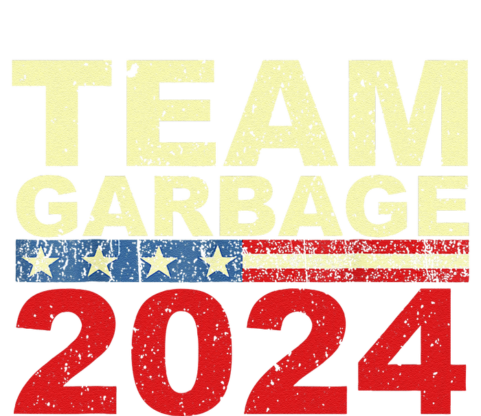 Team Garbage For Trump 2024 Elections 2024 Vote For Trump Metallic Star Ornament