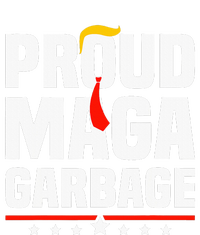 Proud Maga Garbage Trump 2024 Political Supporters Tie-Dye Long Sleeve Shirt