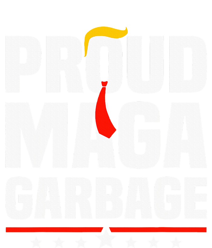 Proud Maga Garbage Trump 2024 Political Supporters Tie-Dye Long Sleeve Shirt