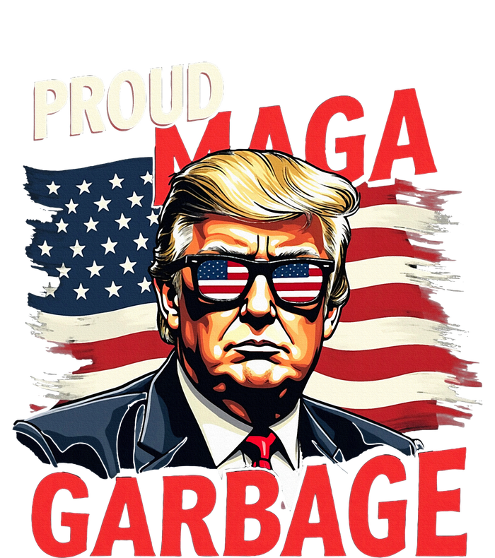 Proud Maga Garbage Trump Supporter Trump 2024 Tote Bag