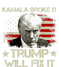 Kamala Harris Broke It Trump Will Fix It Usa Flag Trump Cool T-Shirt