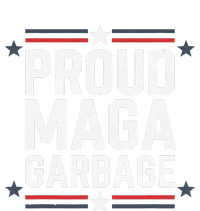 Proud Maga Garbage Trump Supporter Womens Cotton Relaxed Long Sleeve T-Shirt