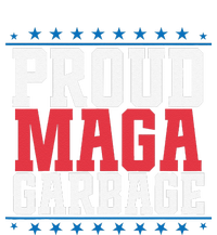 Proud Maga Garbage Trump Supporter Short Acrylic Beanie