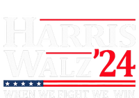 When We Fight We Win Harris Walz 2024 Vote Kamala Harris T-Shirt