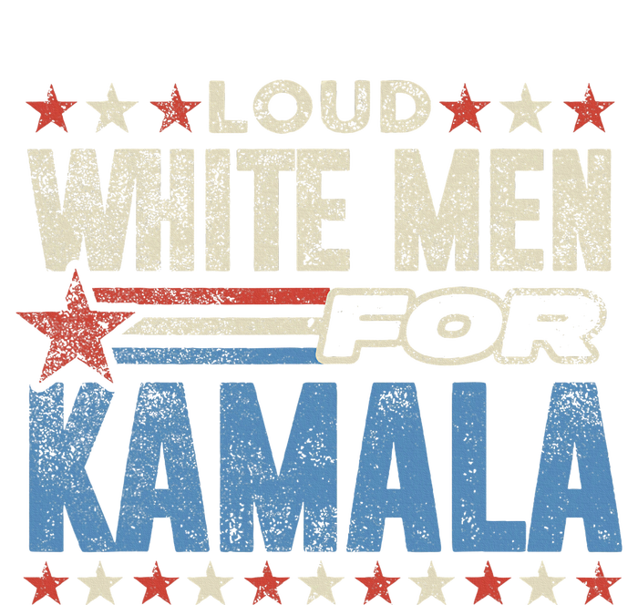 Loud White For Kamala Harris Kamala For President Grommeted Golf Towel