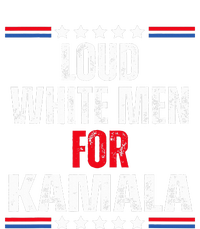 Loud White For Kamala Harris Kamala For President 2024 Flexfit Unipanel Trucker Cap