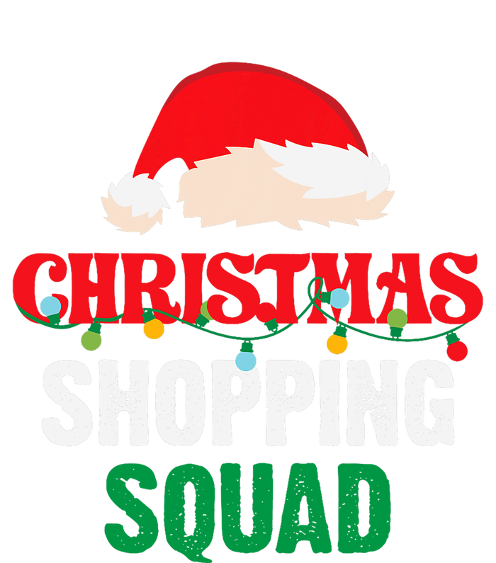 Christmas Shopping Squad Holiday Shopper Group Santa Hat T-Shirt