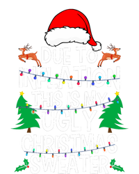 Due To Inflation This My Ugly Christmas Matching Women's Racerback Tank