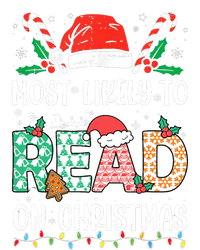 Funny Most Likely To Read Books On Christmas Funny Christmas Mesh Reversible Basketball Jersey Tank