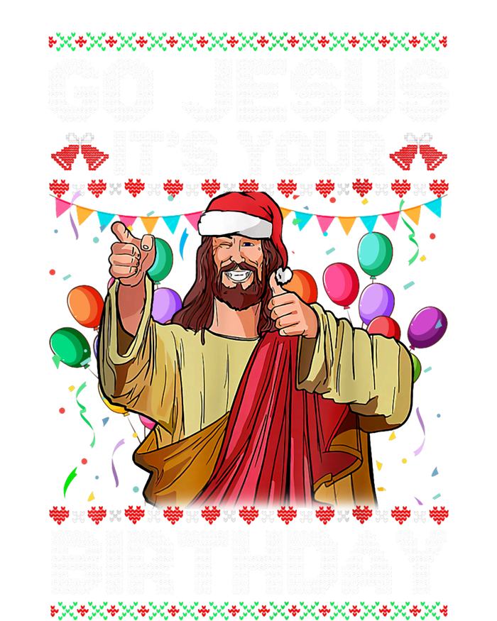 Go Jesus ItS Your Birthday Ugly Christmas Sweater Funny T-Shirt