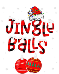 Funny Jingle Balls Tinsel Tits Matching Christmas Couples Softstyle Adult Sport Polo