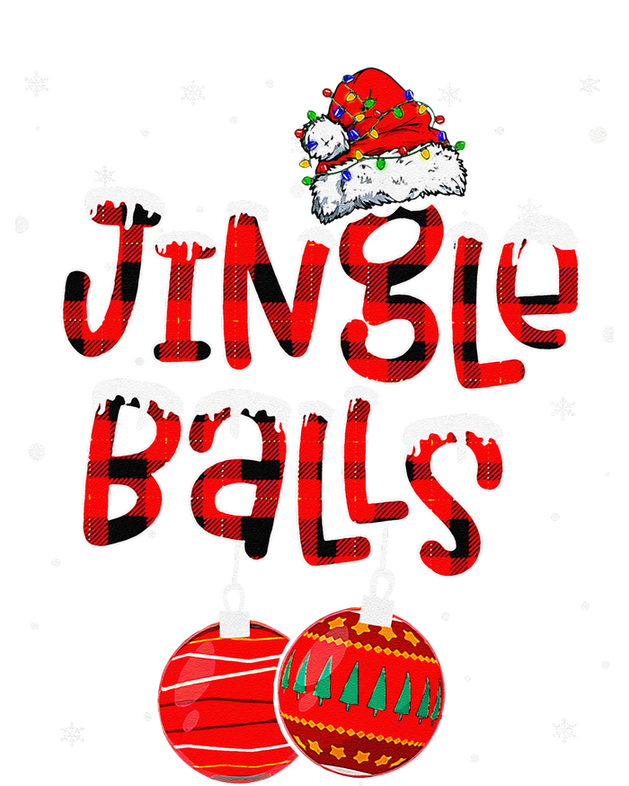 Funny Jingle Balls Tinsel Tits Matching Christmas Couples Softstyle Adult Sport Polo