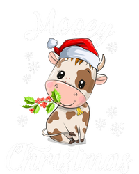 Mooey Christmas Cow Christmas Cute Cow Santa Hat Farmer Coaster