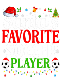 SantaS Favorite Soccer Player Xmas Funny Christmas Soccer Magnet