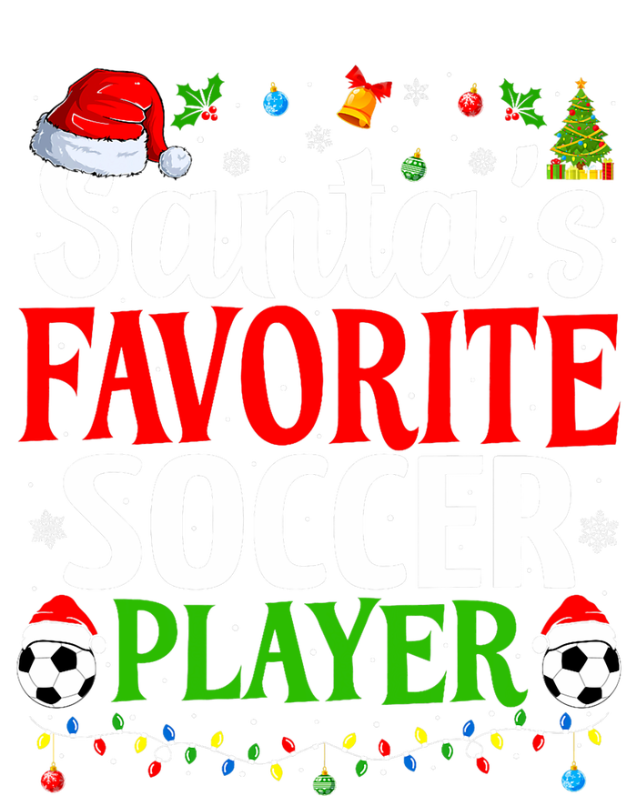 SantaS Favorite Soccer Player Xmas Funny Christmas Soccer Magnet